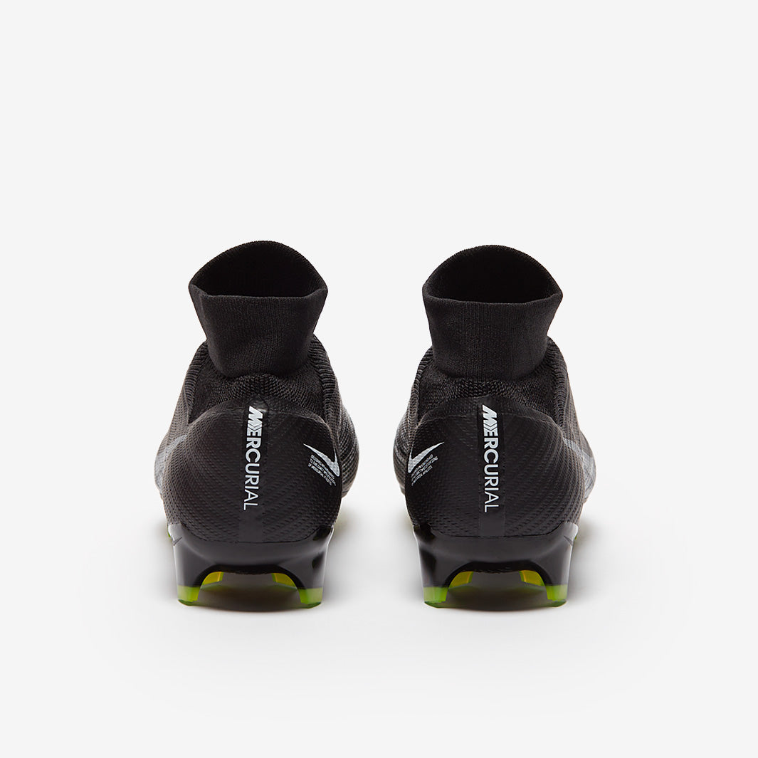 Nike Air Zoom Mercurial Superfly IX Pro FG - Black/Dk Smoke Grey/Summit White/Volt