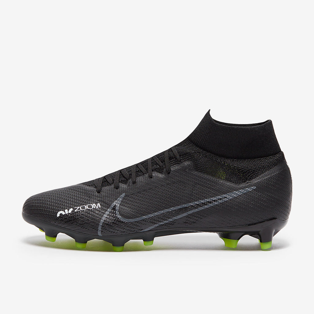 Nike Air Zoom Mercurial Superfly IX Pro AG - Black/Dk Smoke Grey/Summit White/Volt