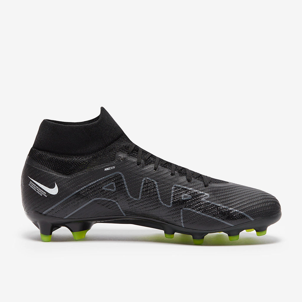Nike Air Zoom Mercurial Superfly IX Pro AG - Black/Dk Smoke Grey/Summit White/Volt