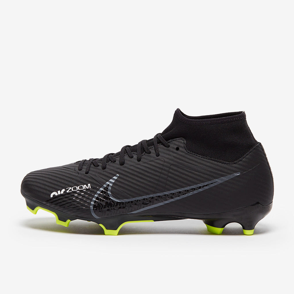 Nike Air Zoom Mercurial Superfly IX Academy FG/MG - Black/Dk Smoke Grey/Summit White/Volt