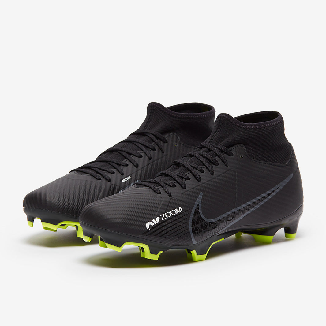 Nike Air Zoom Mercurial Superfly IX Academy FG/MG - Black/Dk Smoke Grey/Summit White/Volt