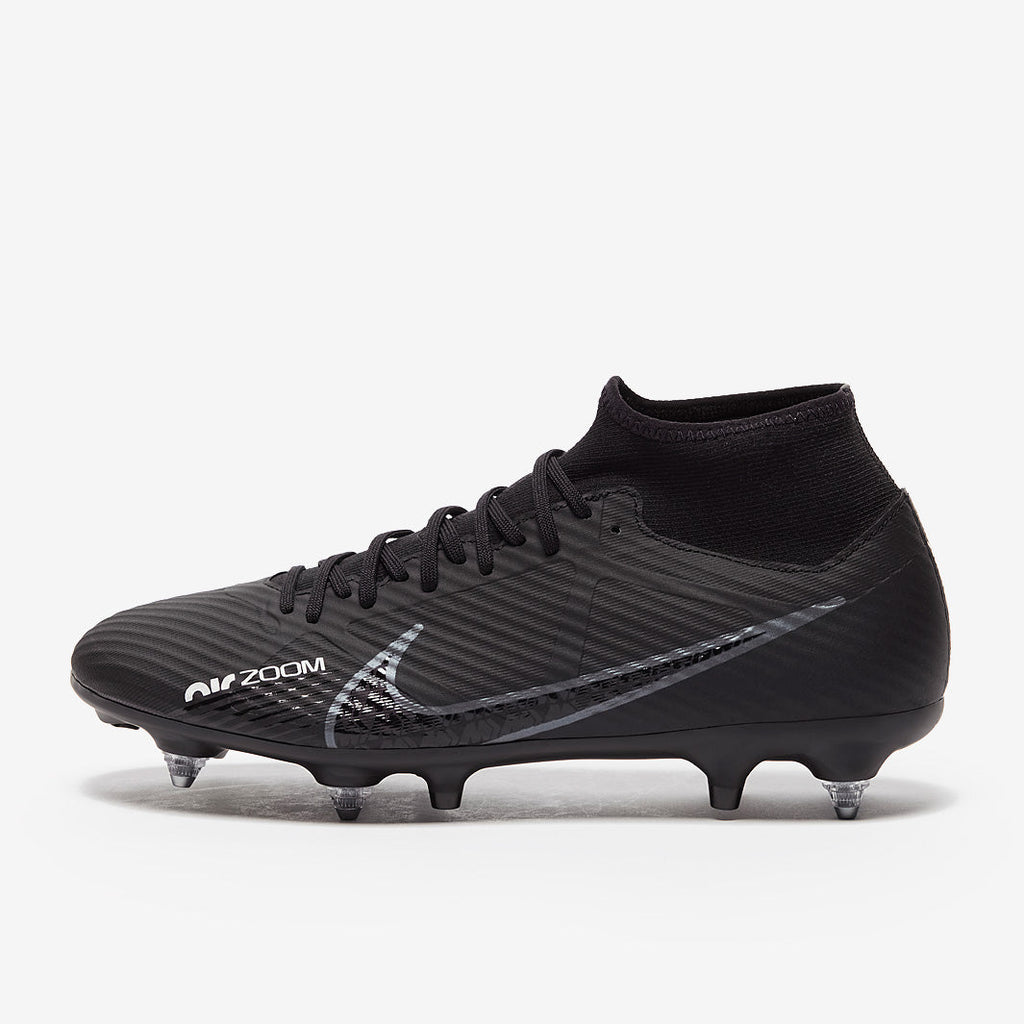Nike Air Zoom Mercurial Superfly IX Academy SG Pro AC - Black/Dk Smoke Grey/Summit White/Volt