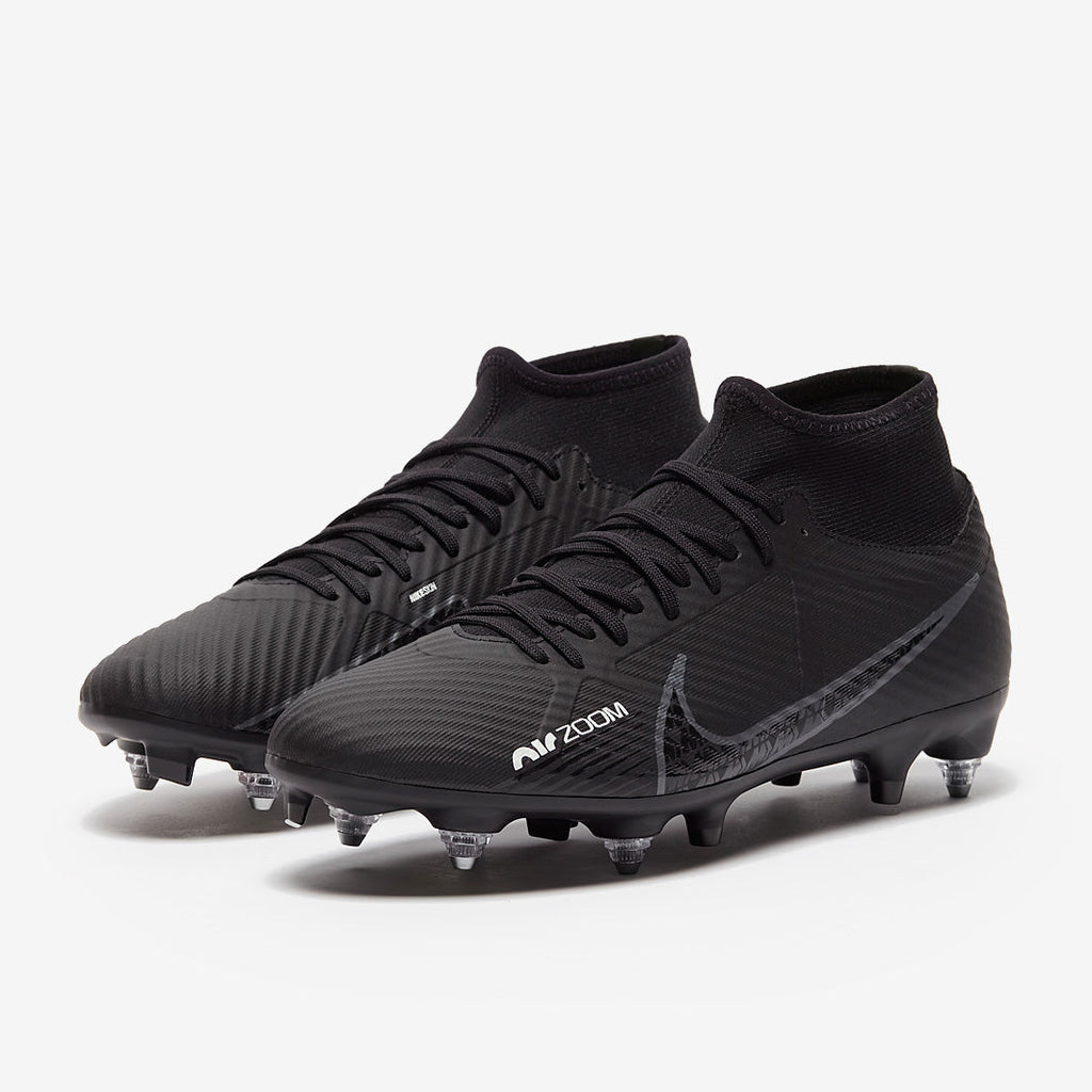 Nike Air Zoom Mercurial Superfly IX Academy SG Pro AC - Black/Dk Smoke Grey/Summit White/Volt