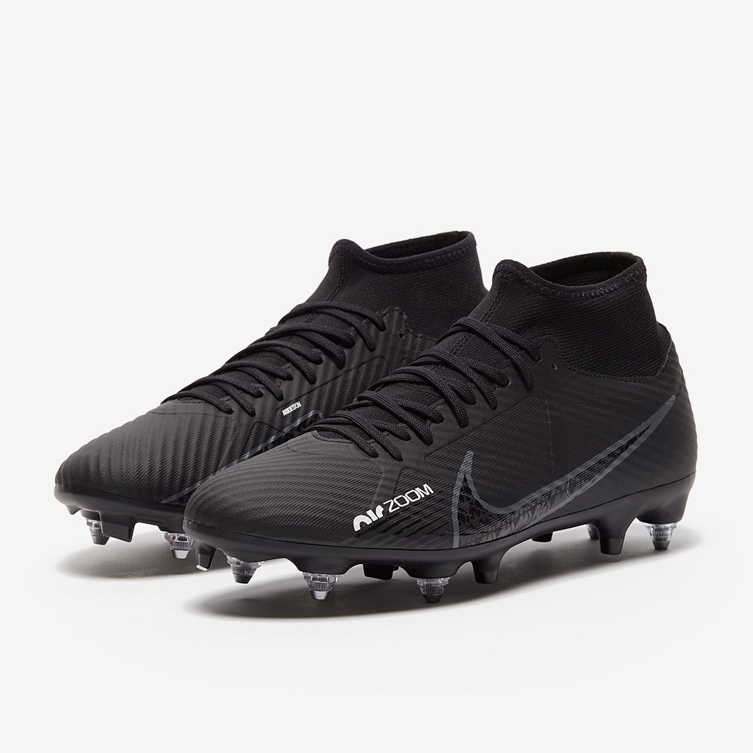 Nike Air Zoom Mercurial Superfly IX Academy SG Pro AC - Black/Dk Smoke Grey/Summit White/Volt