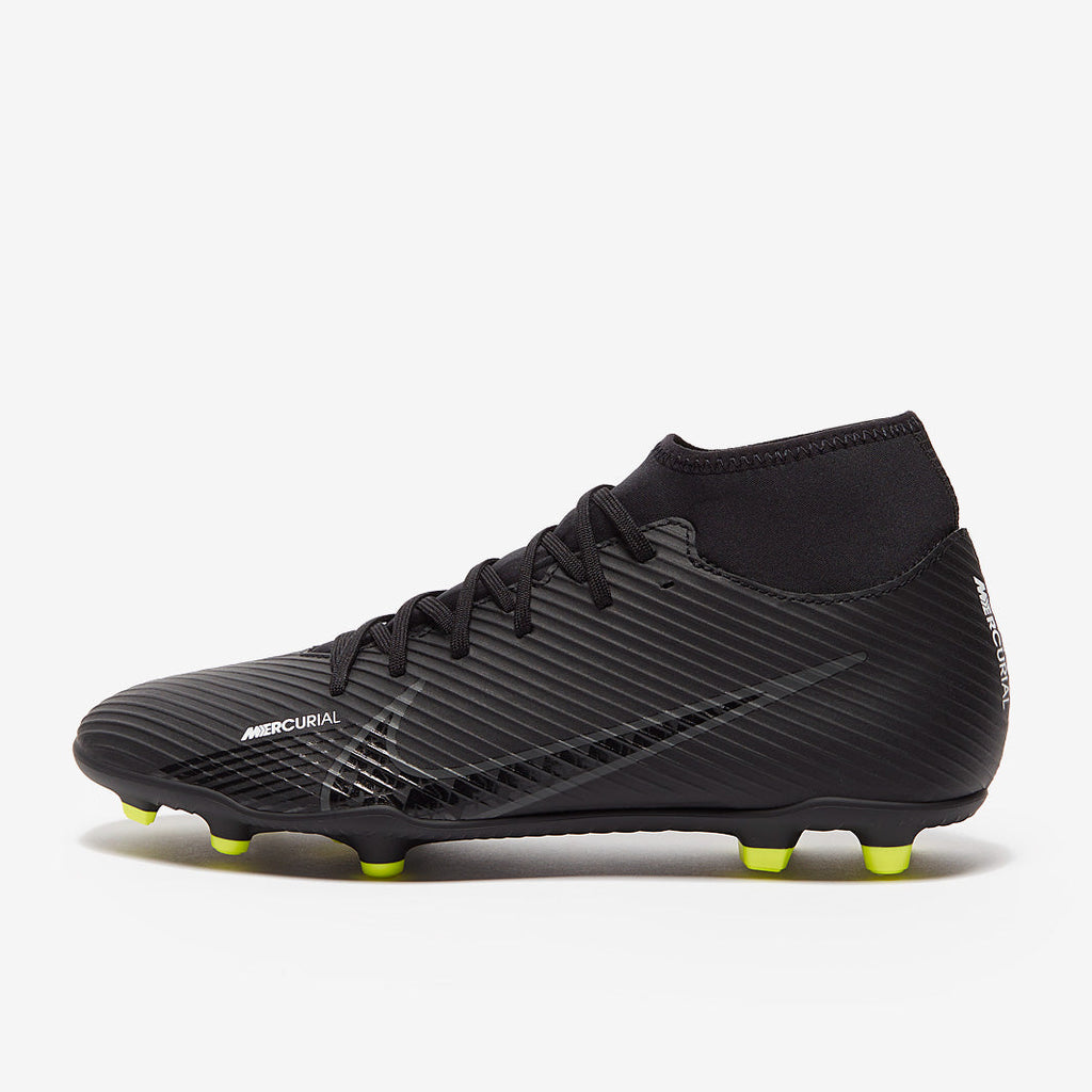 Nike Mercurial Superfly IX Club FG/MG - Black/Dk Smoke Grey/Summit White/Volt
