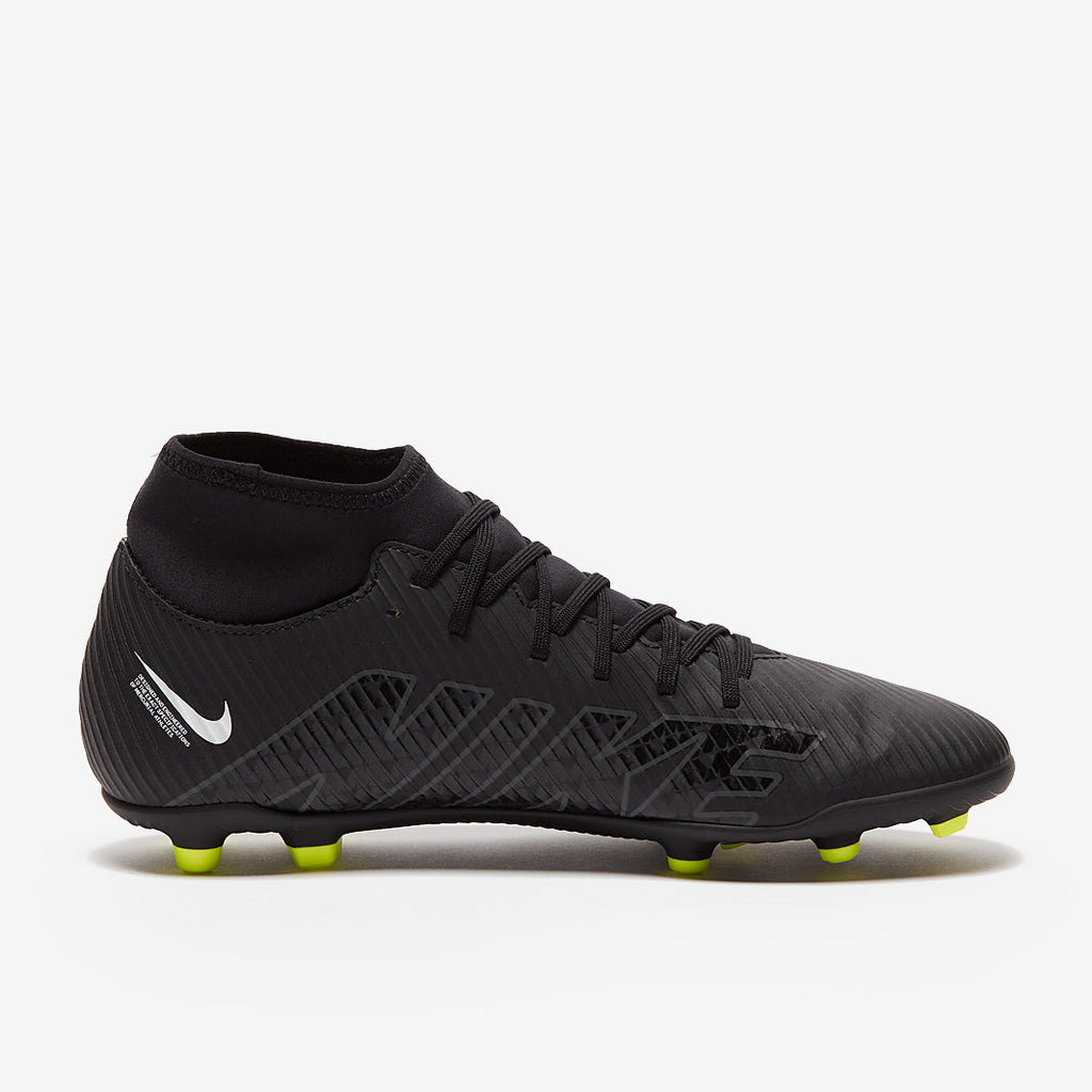 Nike Mercurial Superfly IX Club FG/MG - Black/Dk Smoke Grey/Summit White/Volt