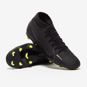 Nike Mercurial Superfly IX Club FG/MG - Black/Dk Smoke Grey/Summit White/Volt