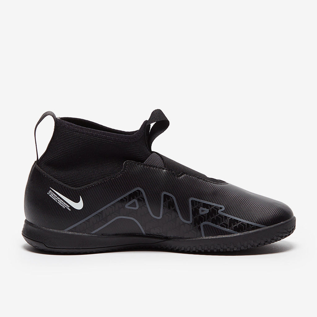 Nike Kids Air Zoom Mercurial Superfly IX Academy IC - Black/Dk Smoke Grey/Summit White/Volt