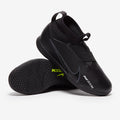 Nike Kids Air Zoom Mercurial Superfly IX Academy IC - Black/Dk Smoke Grey/Summit White/Volt