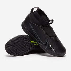 Nike Kids Air Zoom Mercurial Superfly IX Academy IC - Black/Dk Smoke Grey/Summit White/Volt