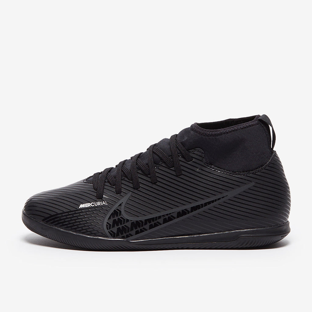 Nike Kids Mercurial Superfly IX Club IC - Black/Dk Smoke Grey/Summit White/Volt