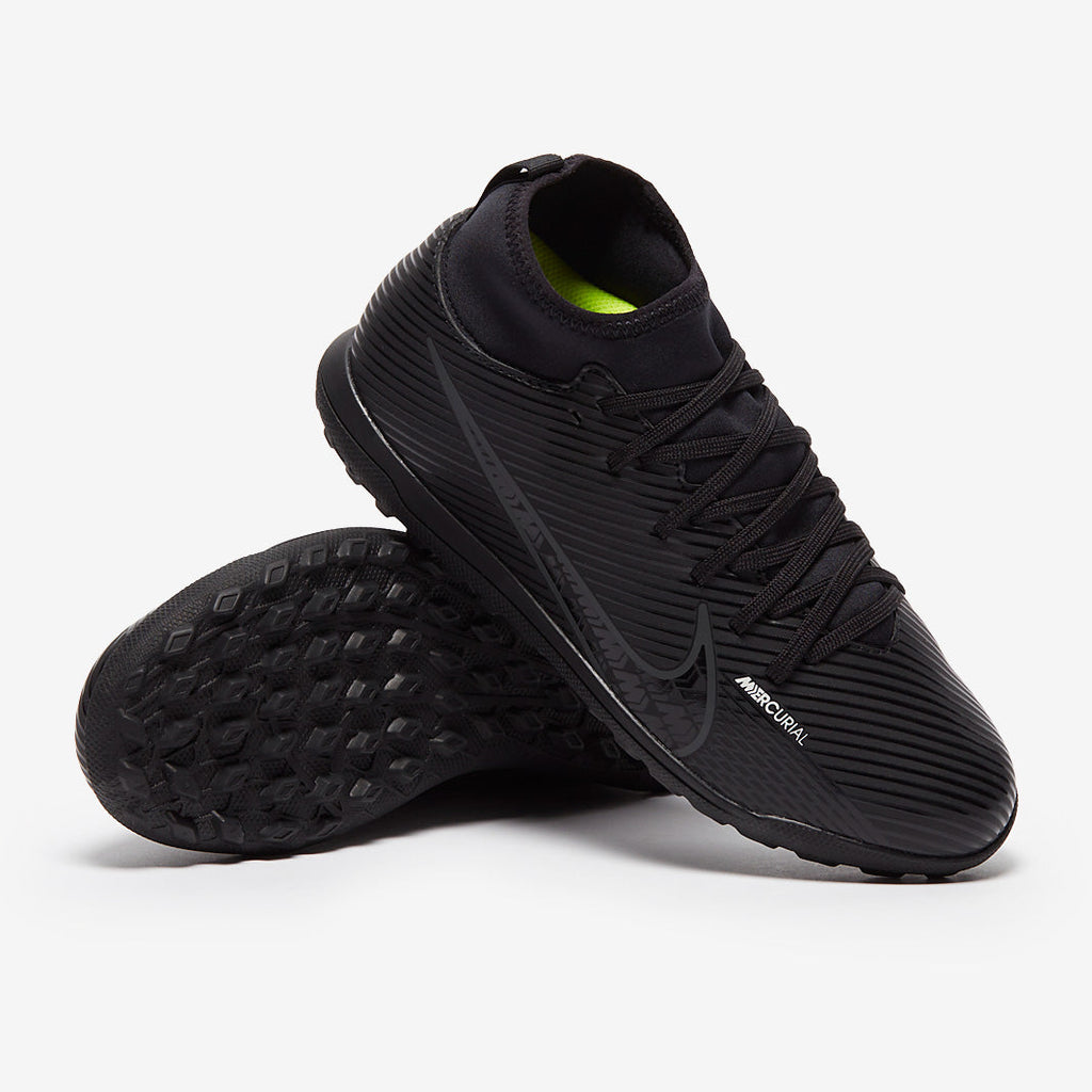 Nike Kids Mercurial Superfly IX Club TF - Black/Dk Smoke Grey/Summit White/Volt