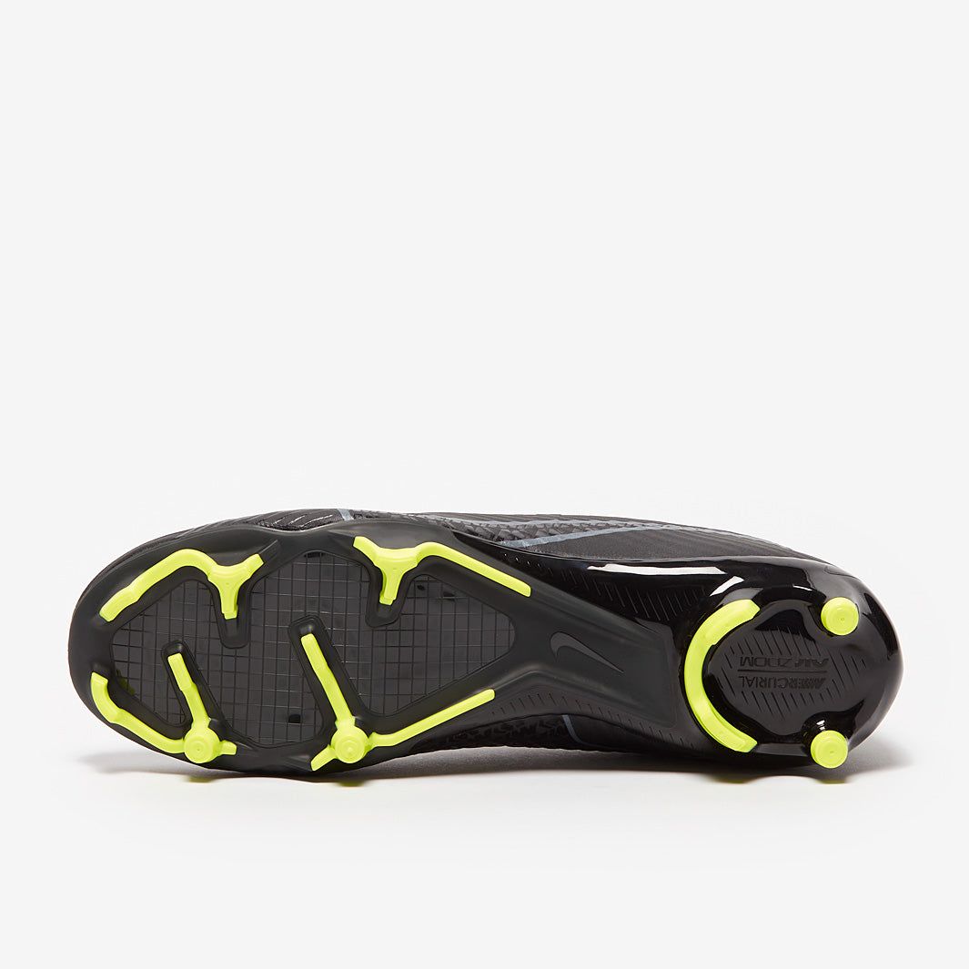 Nike Air Zoom Mercurial Vapor XV Academy FG/MG - Black/Dk Smoke Grey/Summit White/Volt