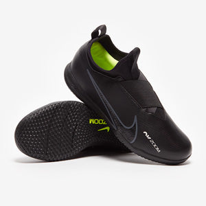Nike Kids Air Zoom Mercurial Vapor XV Academy IC - Black/Dk Smoke Grey/Summit White/Volt