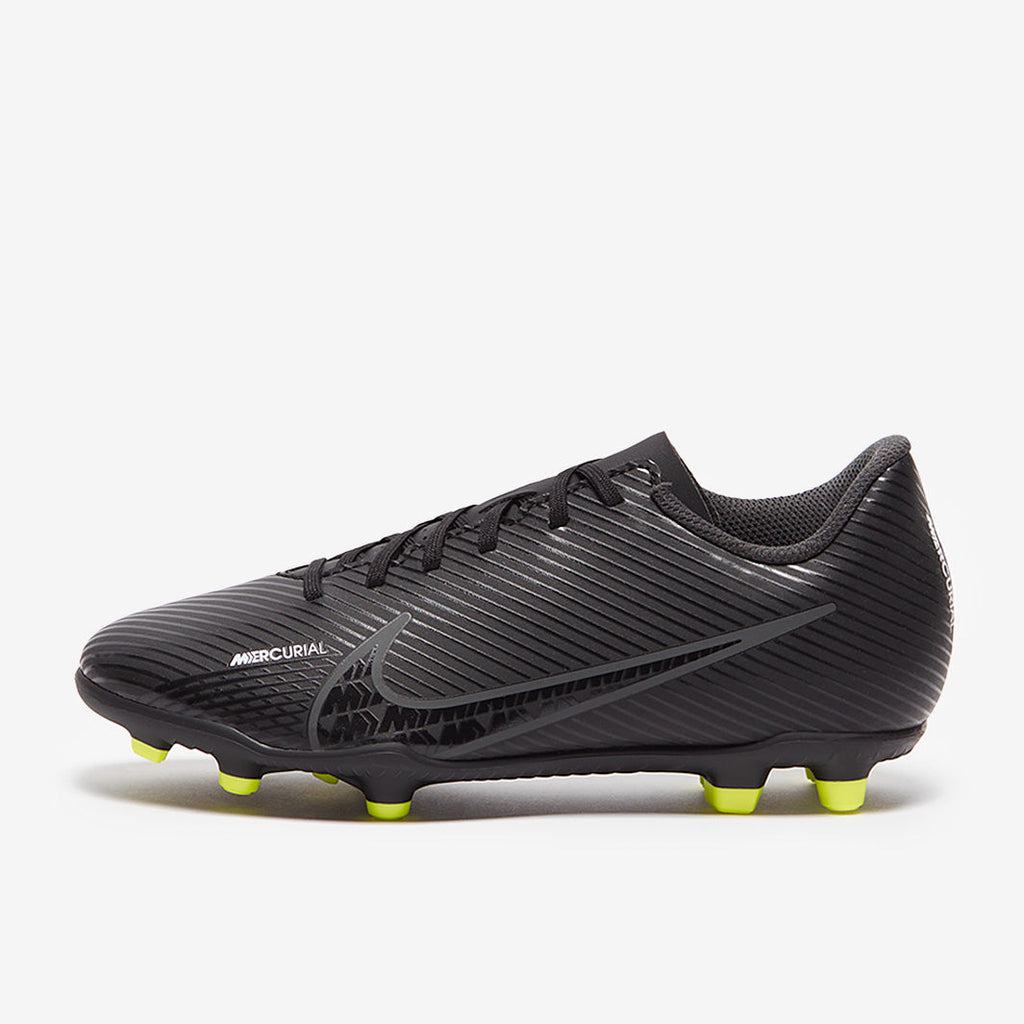 Nike Kids Mercurial Vapor XV Club FG/MG - Black/Dk Smoke Grey/Summit White/Volt