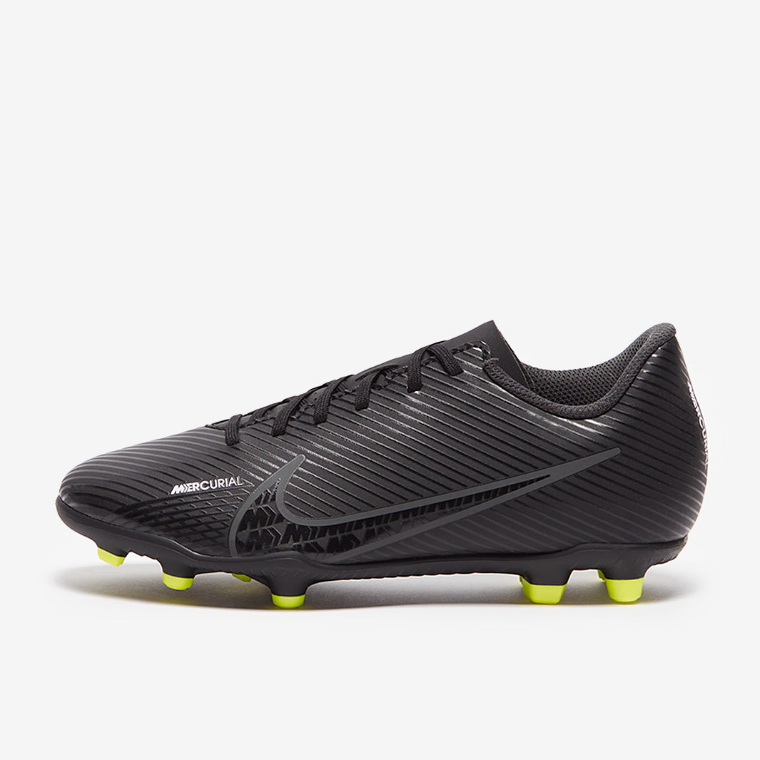 Nike Kids Mercurial Vapor XV Club FG/MG - Black/Dk Smoke Grey/Summit White/Volt