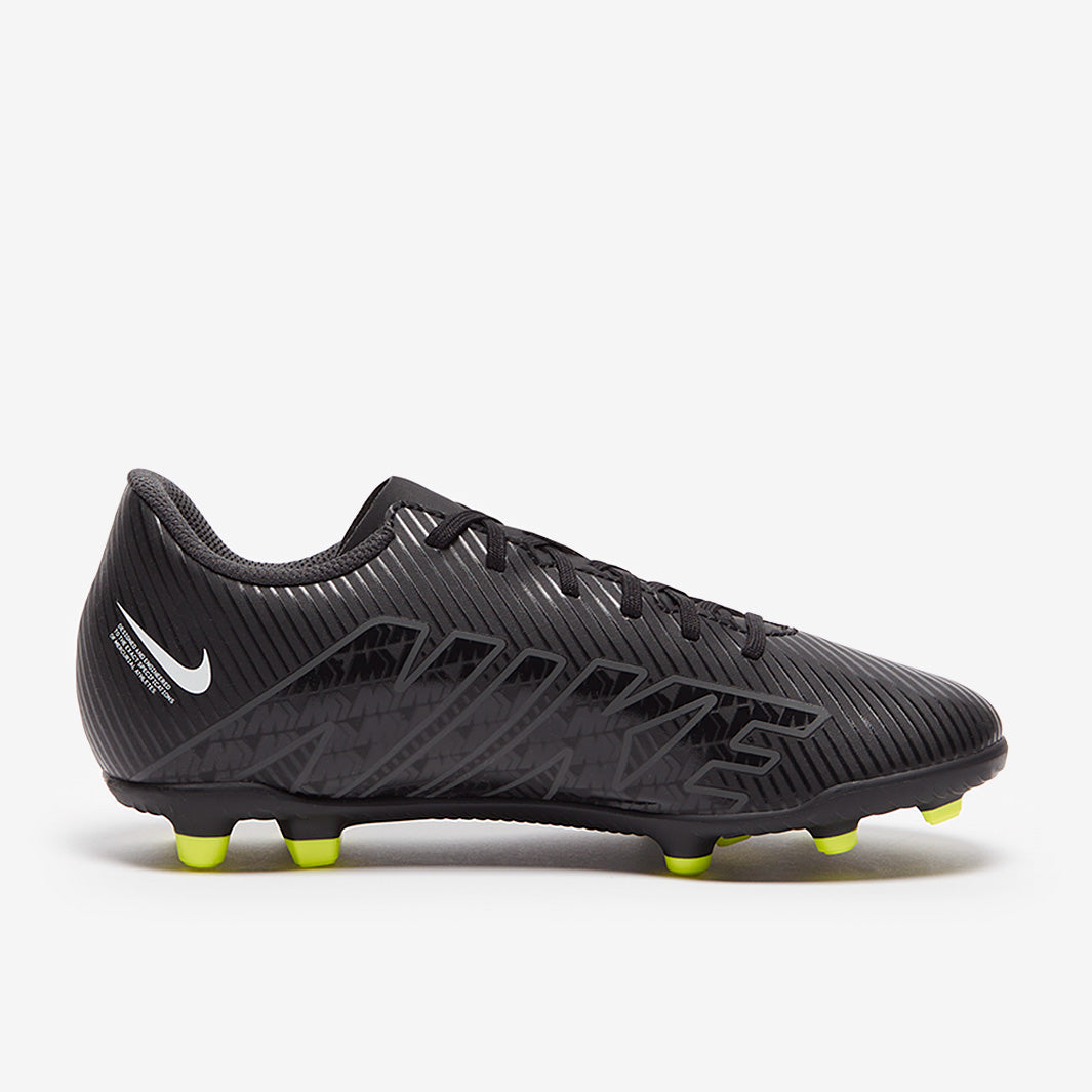 Nike Kids Mercurial Vapor XV Club FG/MG - Black/Dk Smoke Grey/Summit White/Volt