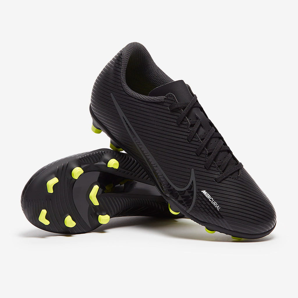 Nike Kids Mercurial Vapor XV Club FG/MG - Black/Dk Smoke Grey/Summit White/Volt