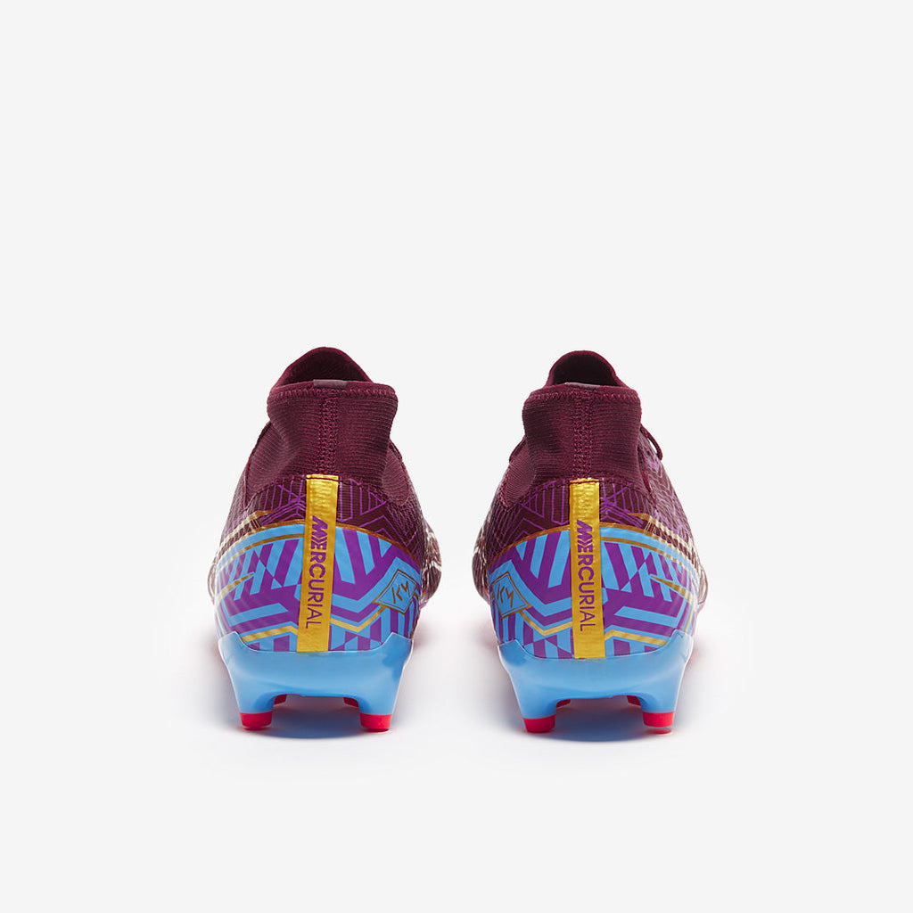 Nike Zoom Mercurial Superfly IX Academy KM FG/MG - Dark Beetroot/Mtlc Vivid Gold