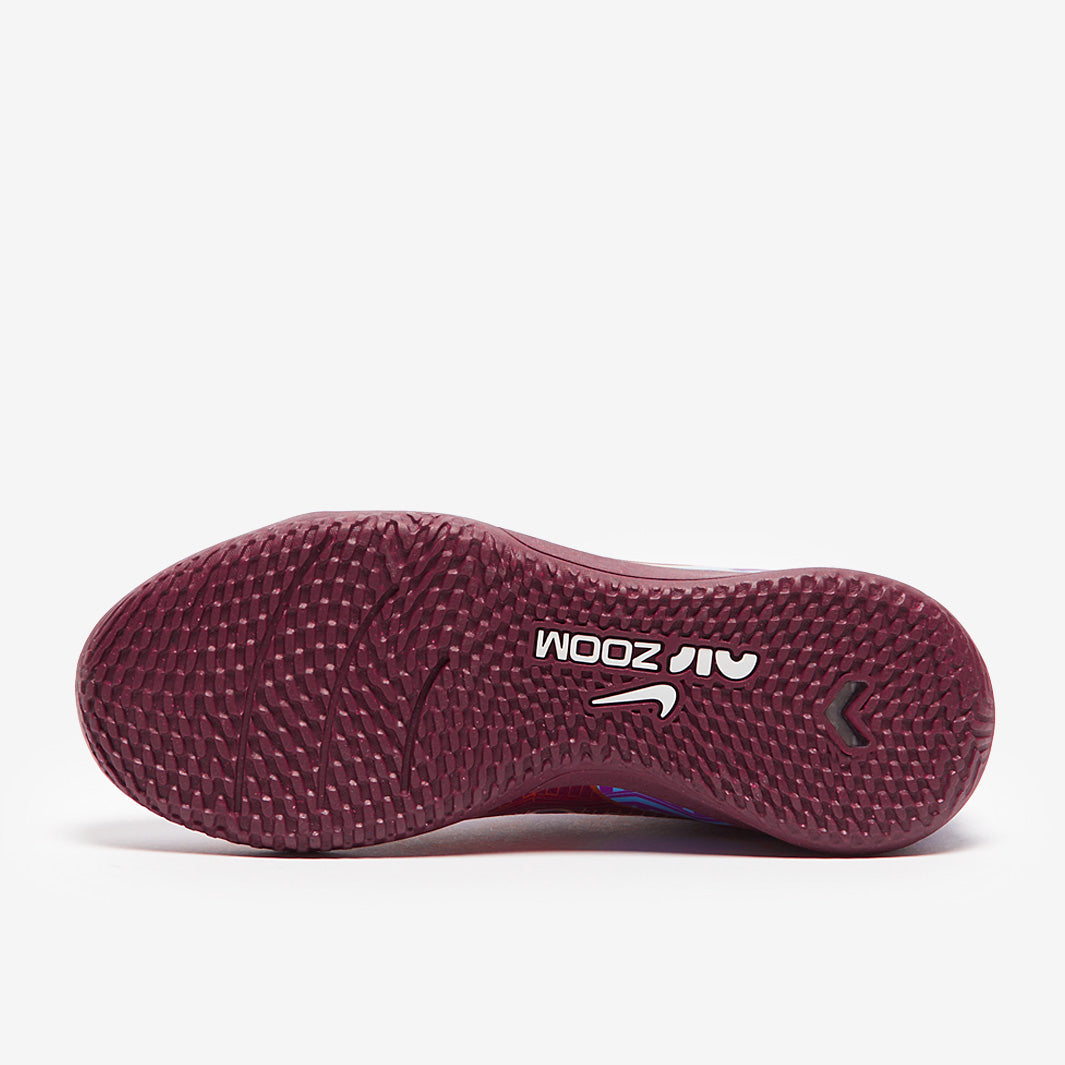 Nike Kids Zoom Mercurial Superfly IX Academy KM IC - Dark Beetroot/Mtlc Vivid Gold