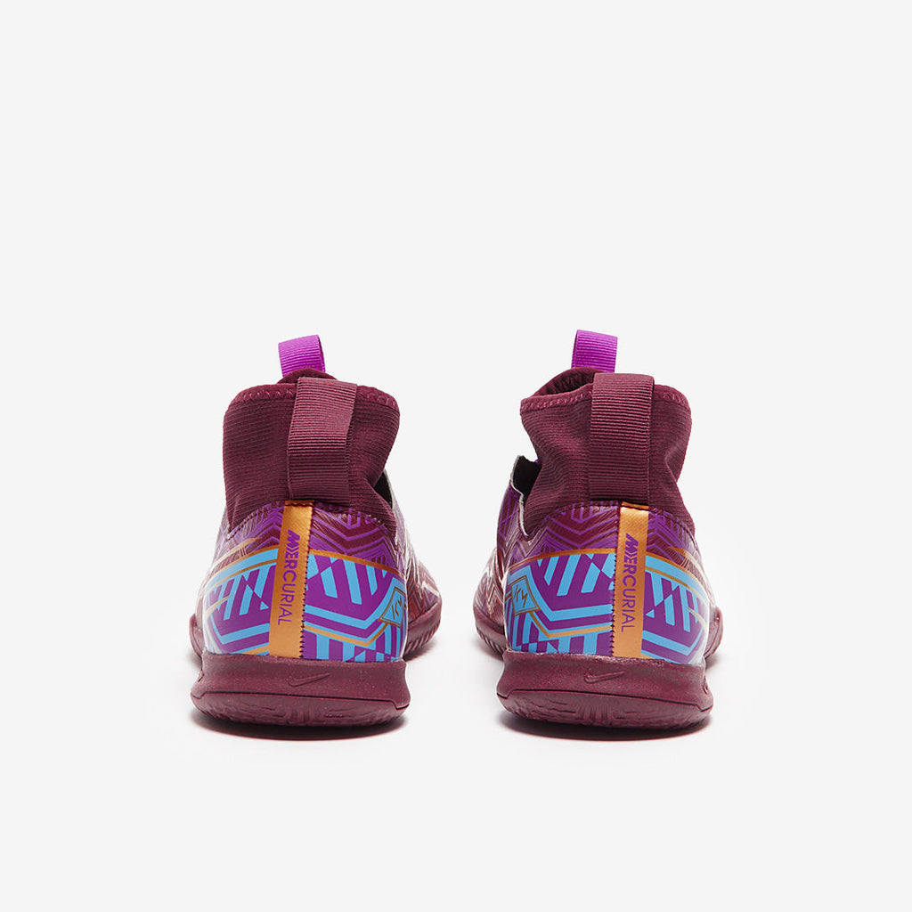 Nike Kids Zoom Mercurial Superfly IX Academy KM IC - Dark Beetroot/Mtlc Vivid Gold