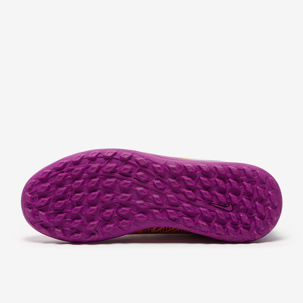 Nike Kids Mercurial Superfly IX Club KM TF - Dark Beetroot/Mtlc Vivid Gold