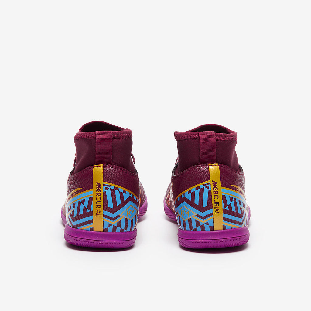 Nike Kids Mercurial Superfly IX Club KM IC - Dark Beetroot/Mtlc Vivid Gold