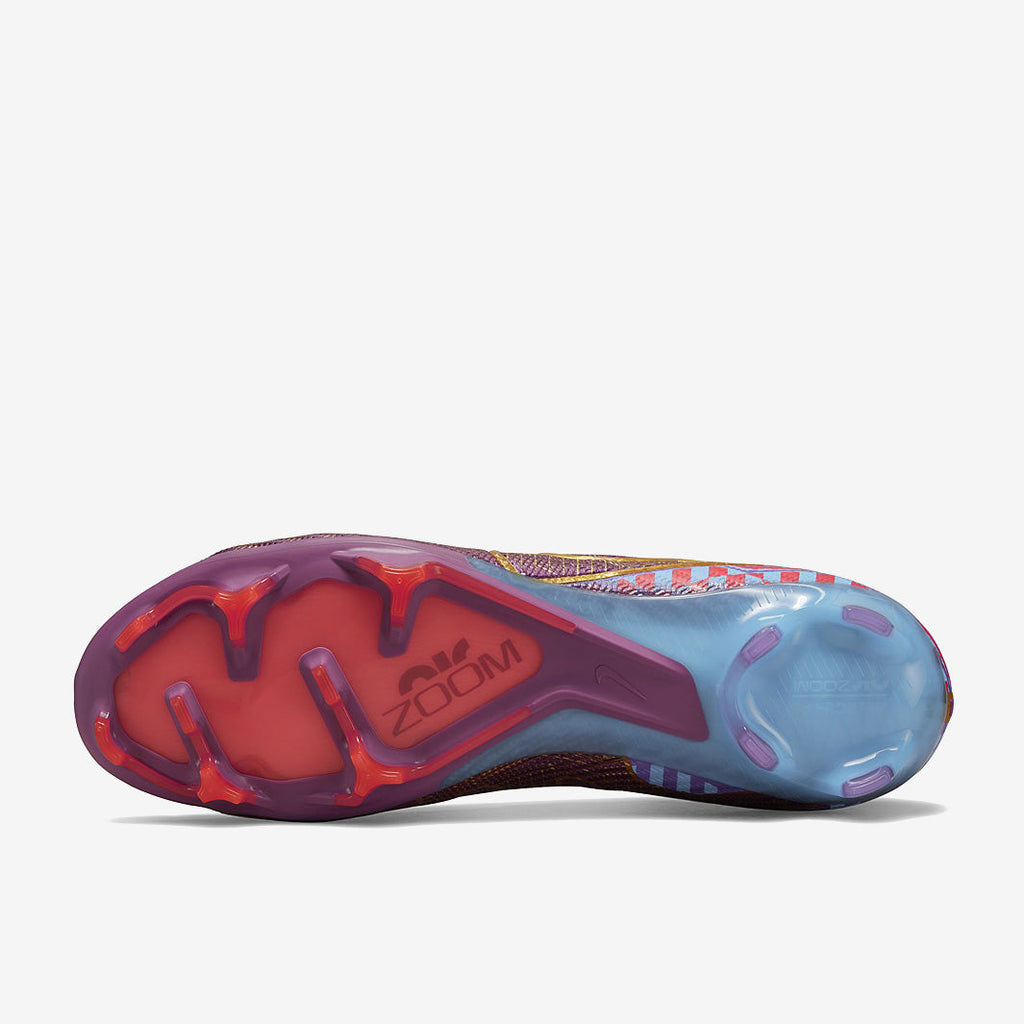 Nike Air Zoom Mercurial Vapor XV Elite KM FG - Dark Beetroot/Mtlc Vivid Gold