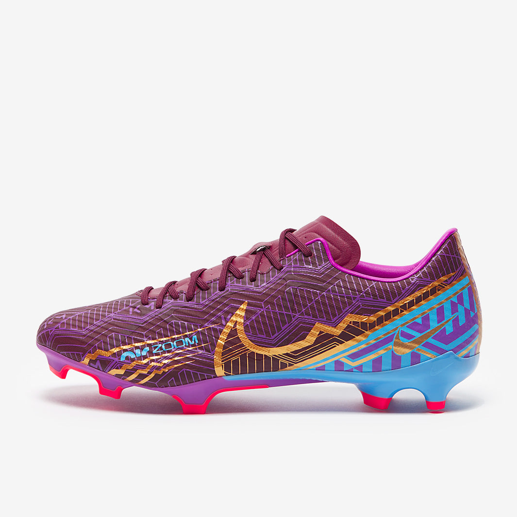 Nike Zoom Mercurial Vapor XV Academy KM FG/MG - Dark Beetroot/Mtlc Vivid Gold