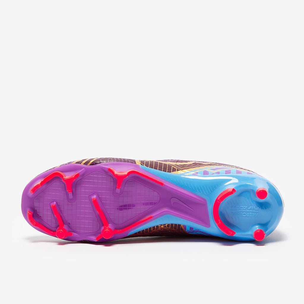 Nike Zoom Mercurial Vapor XV Academy KM FG/MG - Dark Beetroot/Mtlc Vivid Gold