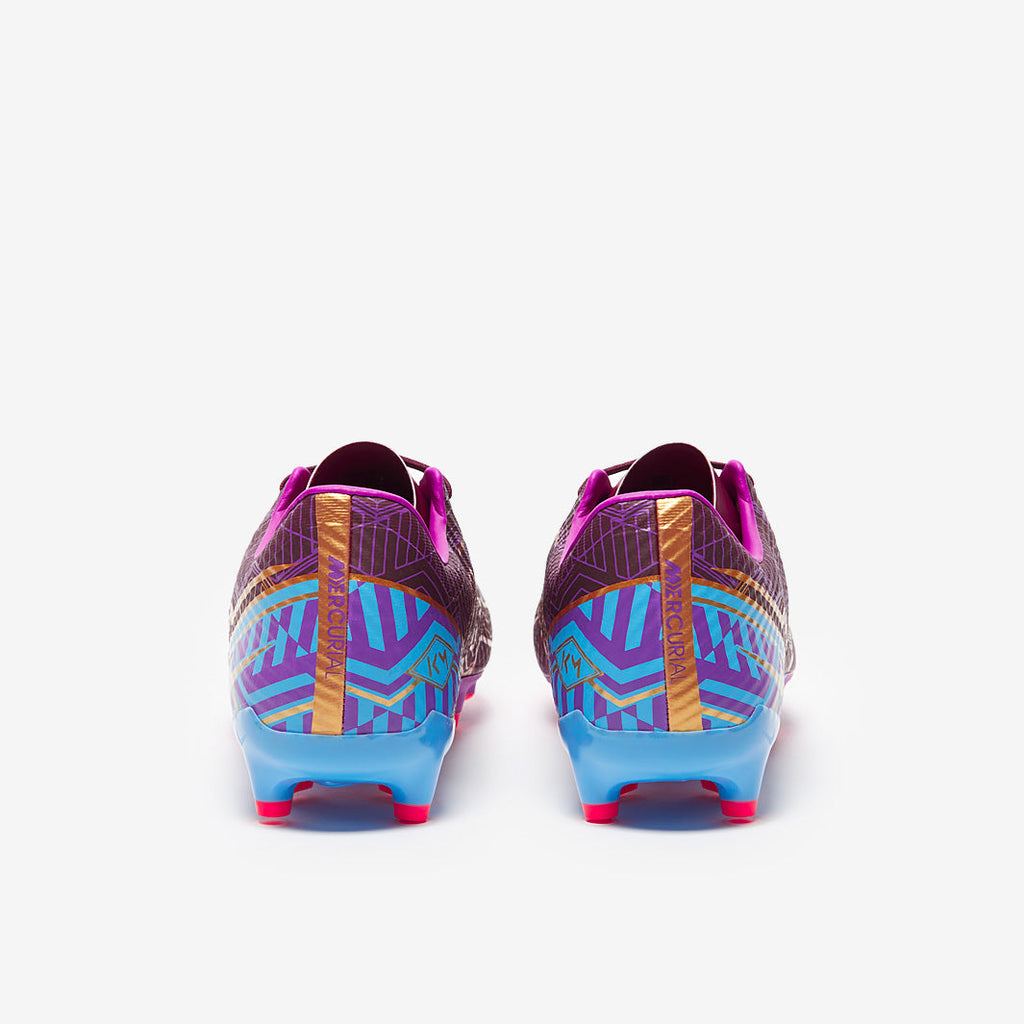 Nike Zoom Mercurial Vapor XV Academy KM FG/MG - Dark Beetroot/Mtlc Vivid Gold