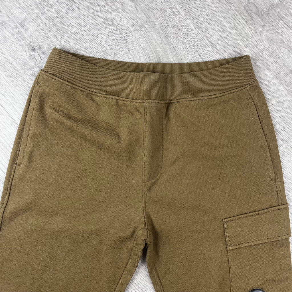 CP Company Raised Fleece Sweatpants - Ermine