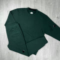 CP Company Raised Fleece Tracksuit - Ponderosa Pine