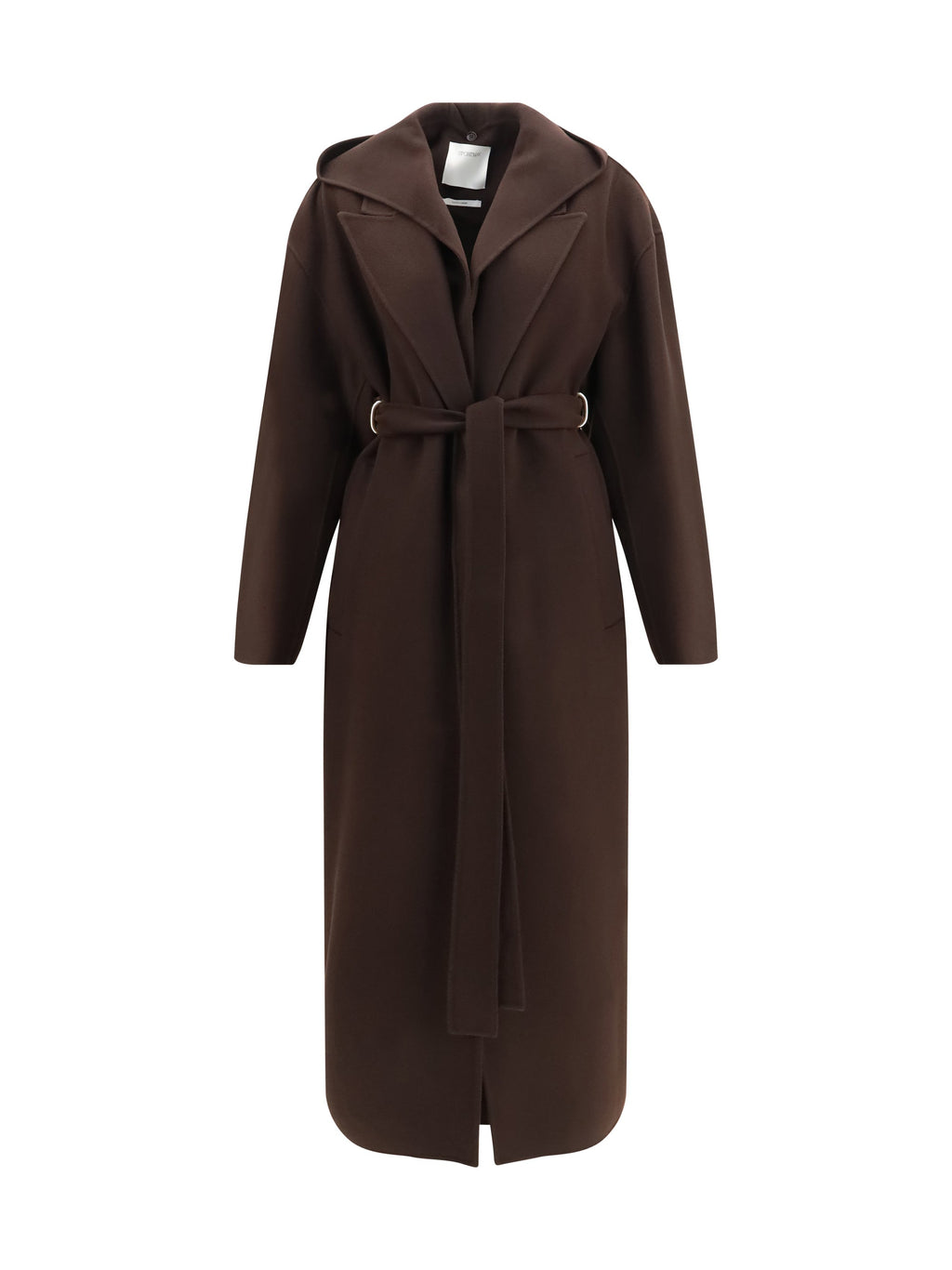 Max Mara Sportmax Virgin Wool Coat — Brown