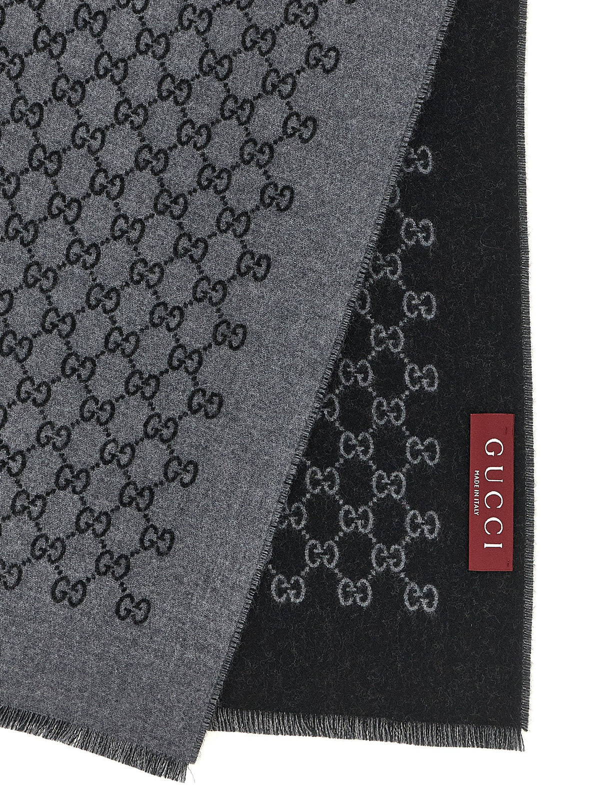 Gucci Sogi Scarf — Grey