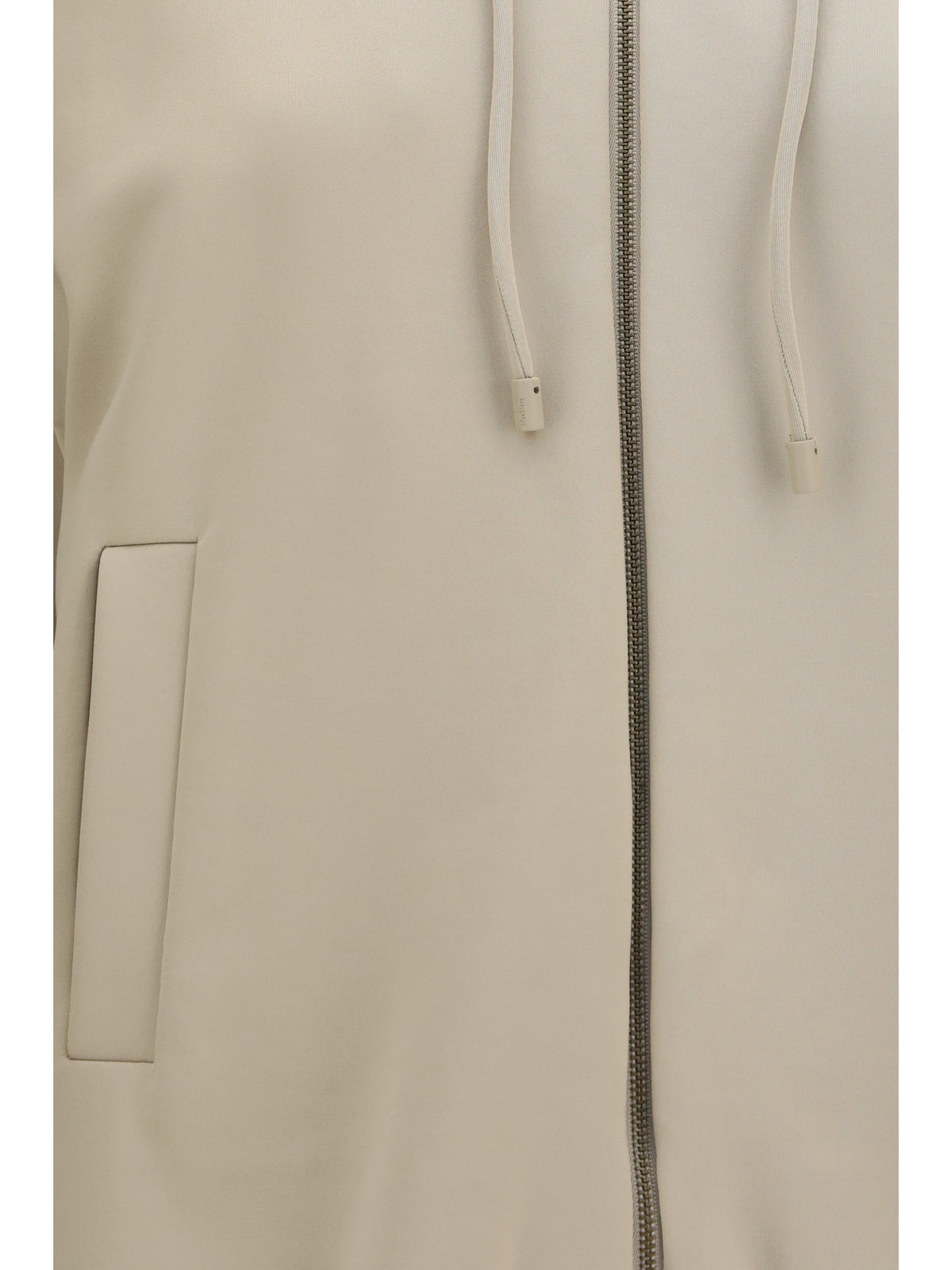 Max Mara Fidato Hooded Sweatshirt — Beige