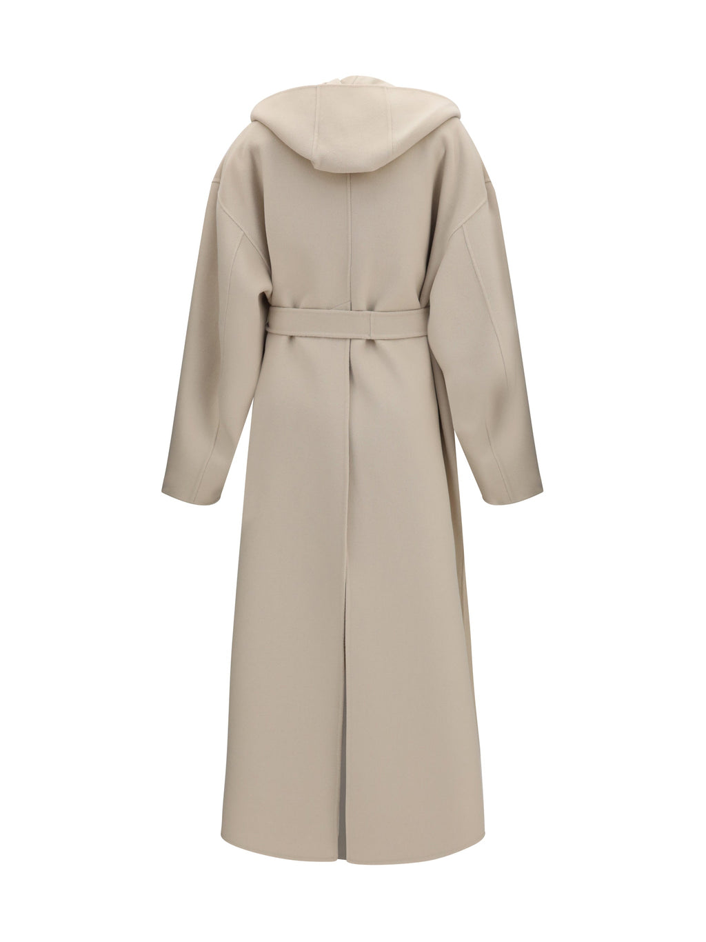 Max Mara Sportmax Virgin Wool Coat — Beige