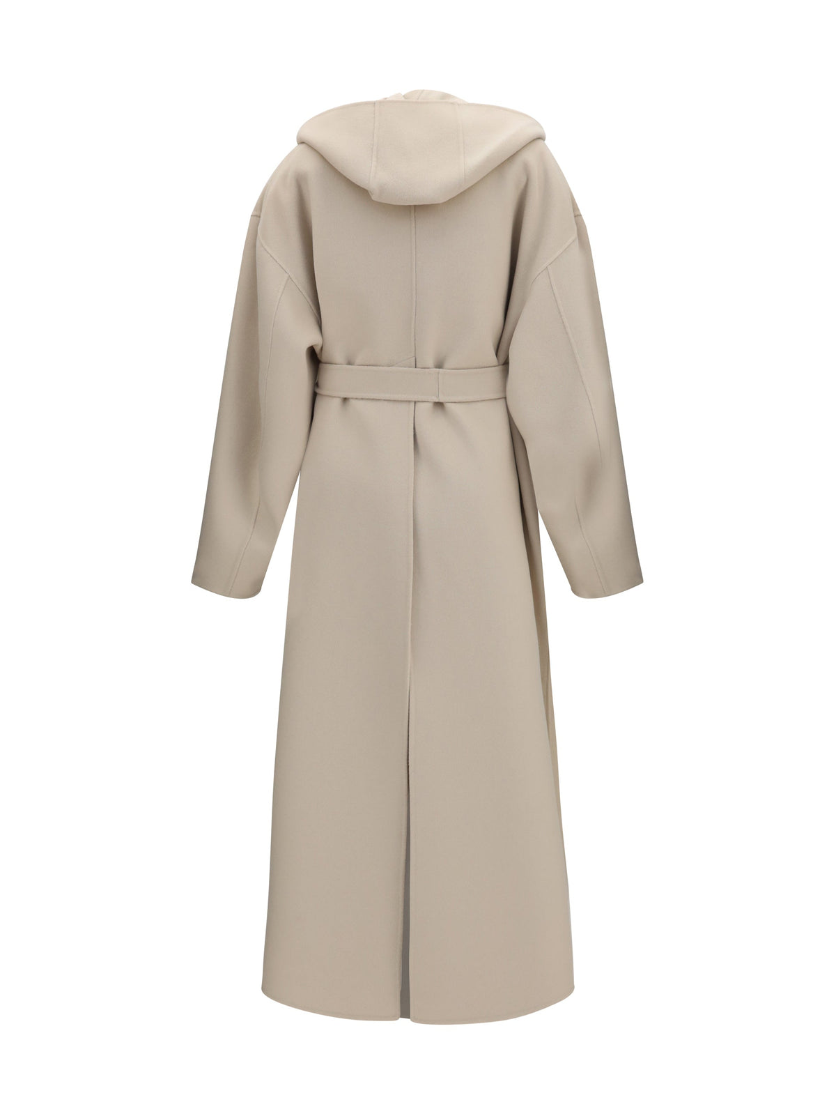 Max Mara Sportmax Virgin Wool Coat — Beige