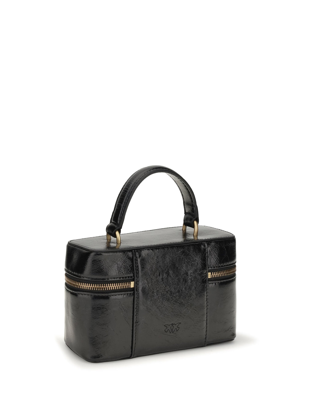 Pinko Vanity Top Handle Bag — Black