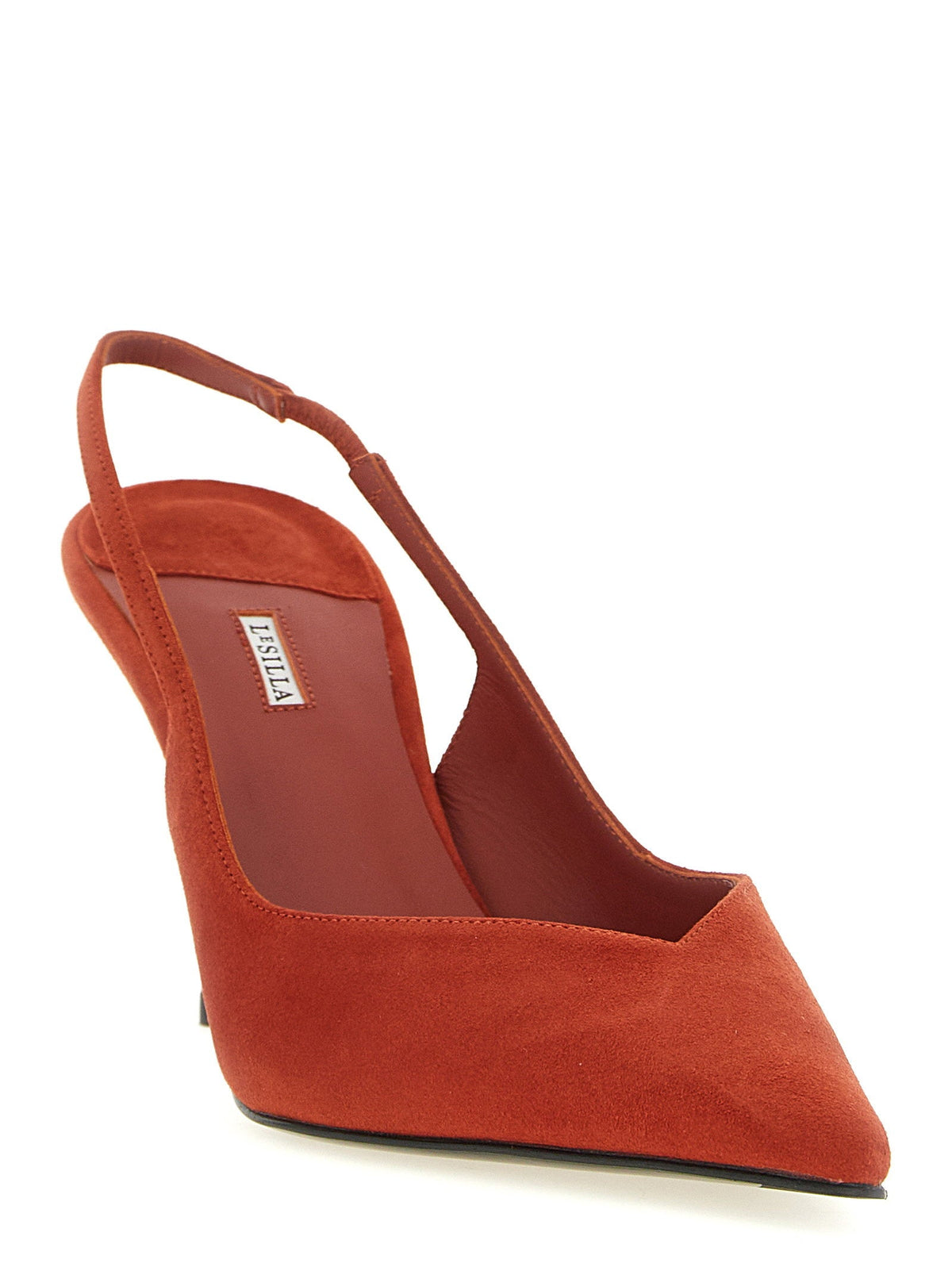 Le Silla Vivienne Slingback Heel — Rust
