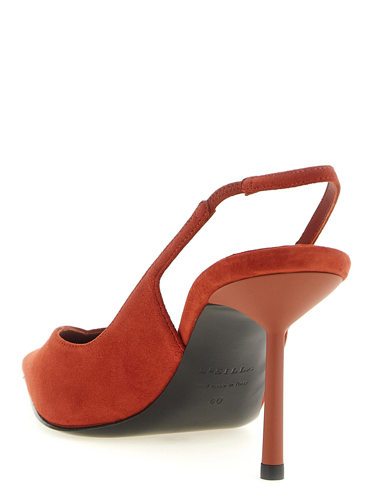 Le Silla Vivienne Slingback Heel — Rust