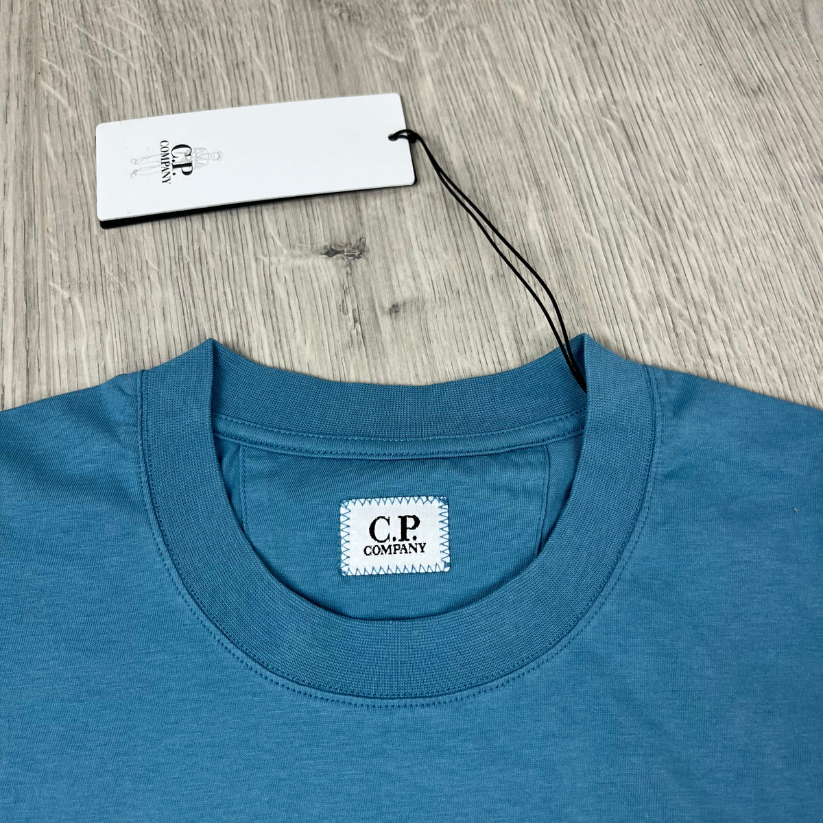 CP Company Printed T-Shirt - Aegean Blue