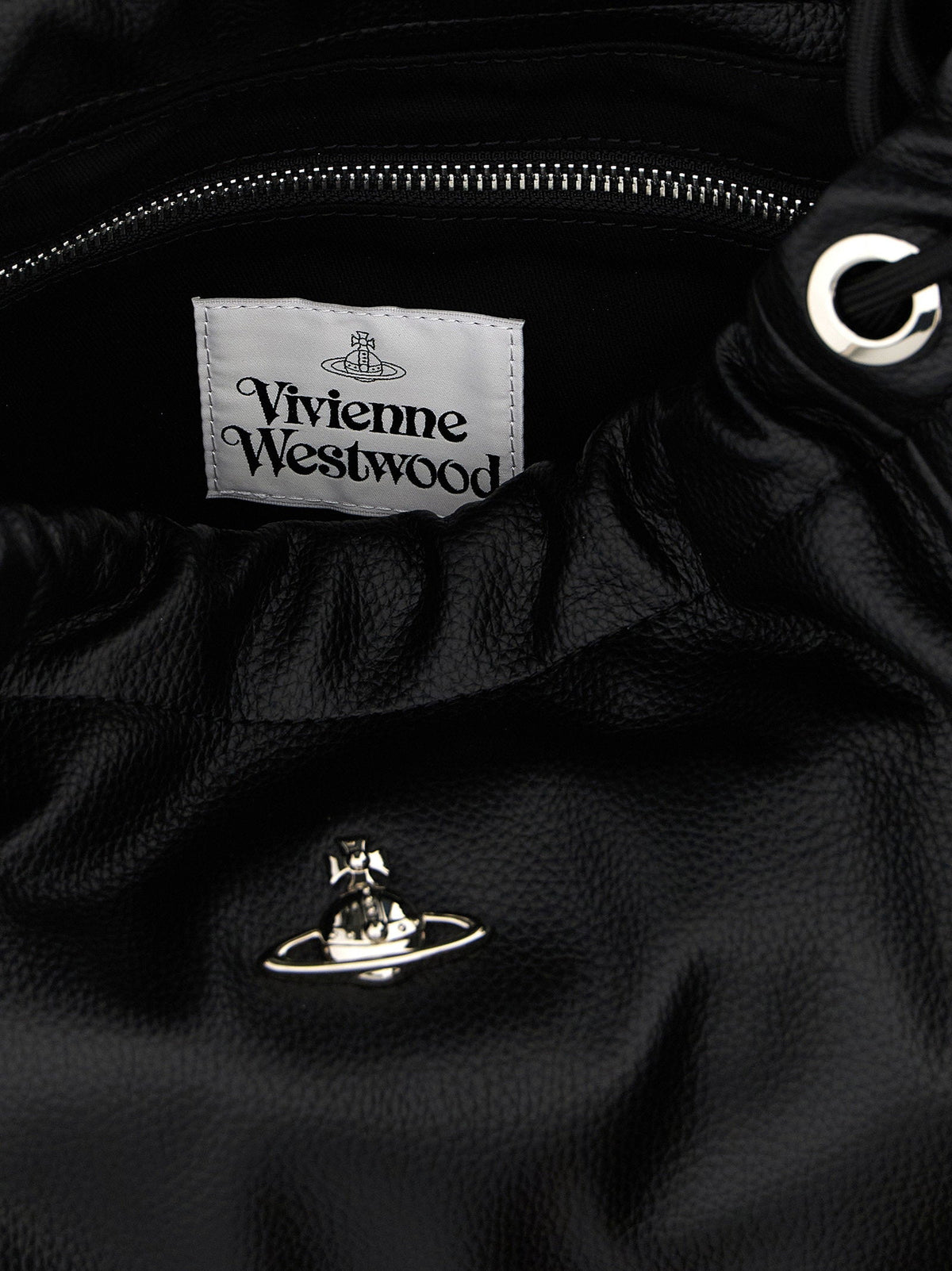 Vivienne Westwood Hilary Bucket Bag — Black