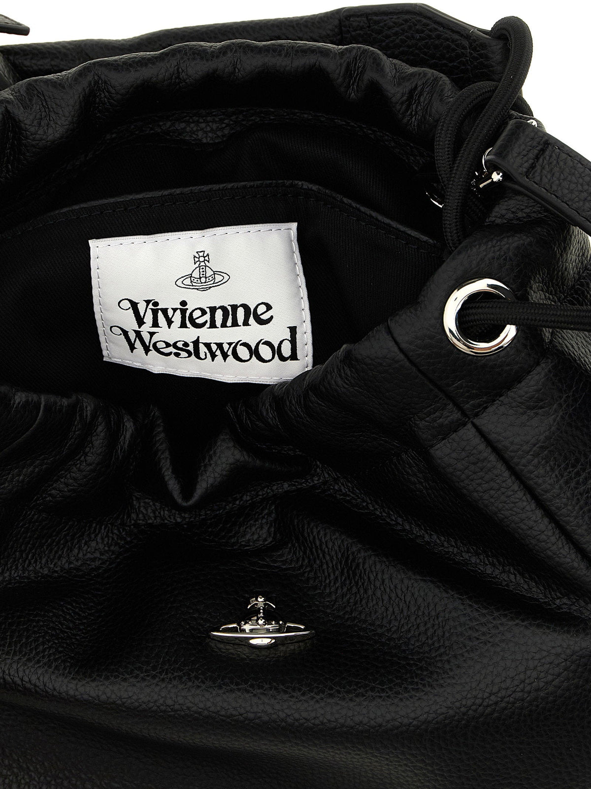 Vivienne Westwood Hilary Bucket Bag — Black
