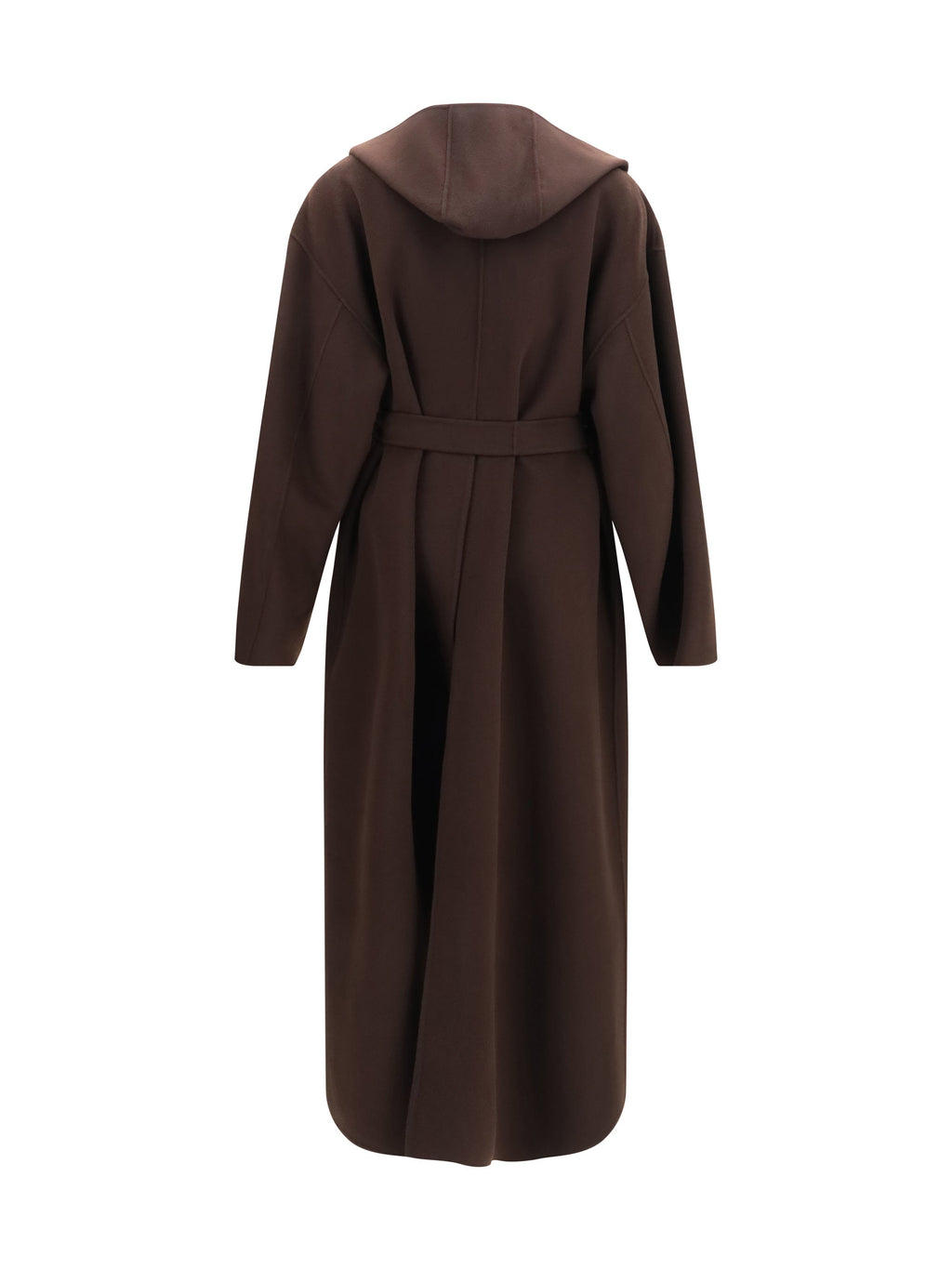 Max Mara Sportmax Virgin Wool Coat — Brown