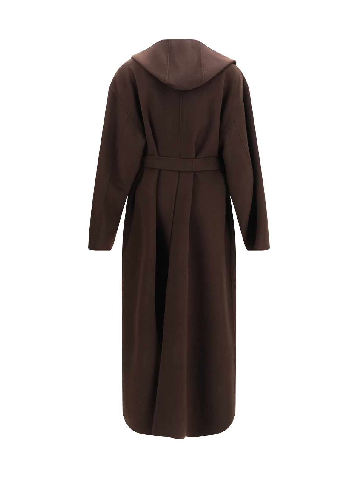 Max Mara Sportmax Virgin Wool Coat — Brown