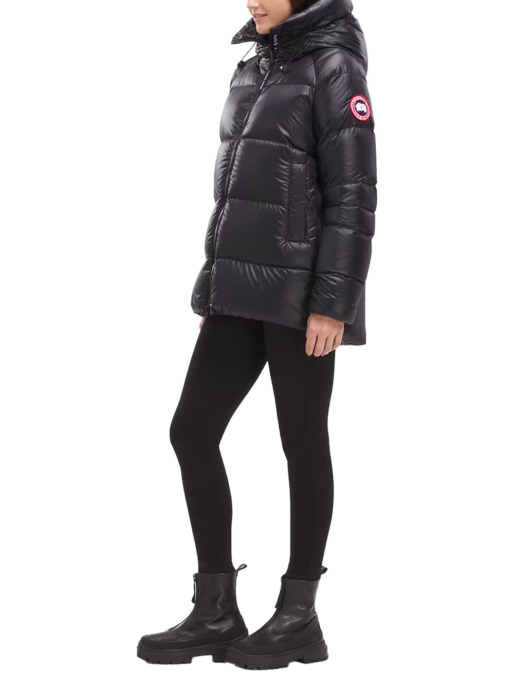 Canada Goose Cypress Puffer Down Jacket — Black