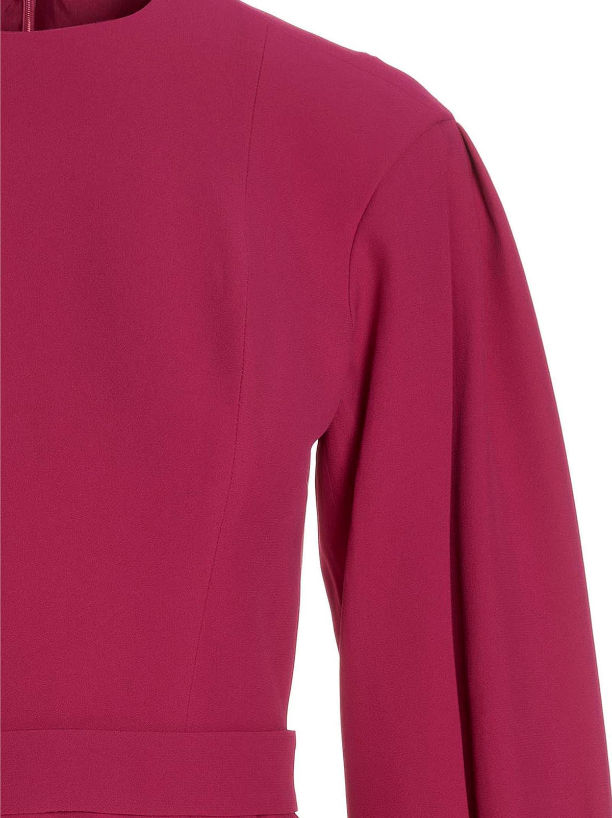 Giovanni Bedin Cady Dress — Magenta