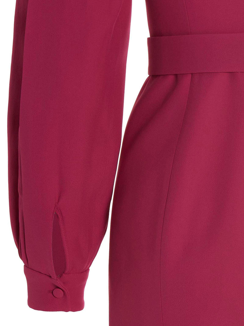Giovanni Bedin Cady Dress — Magenta