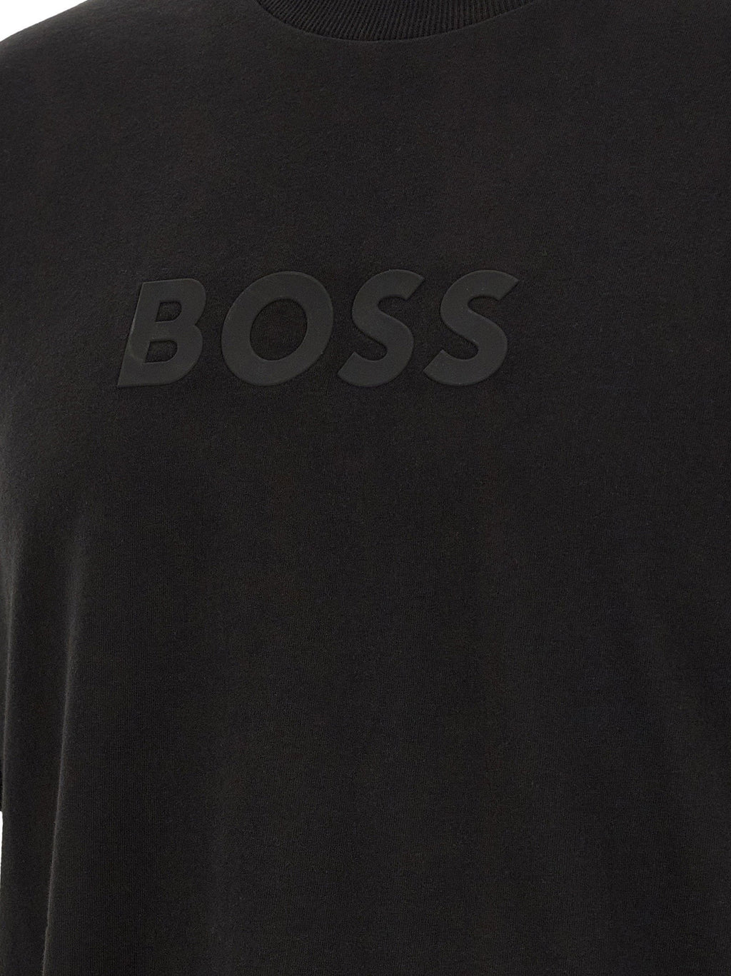 Hugo Boss Embossed Logo T-Shirt — Black